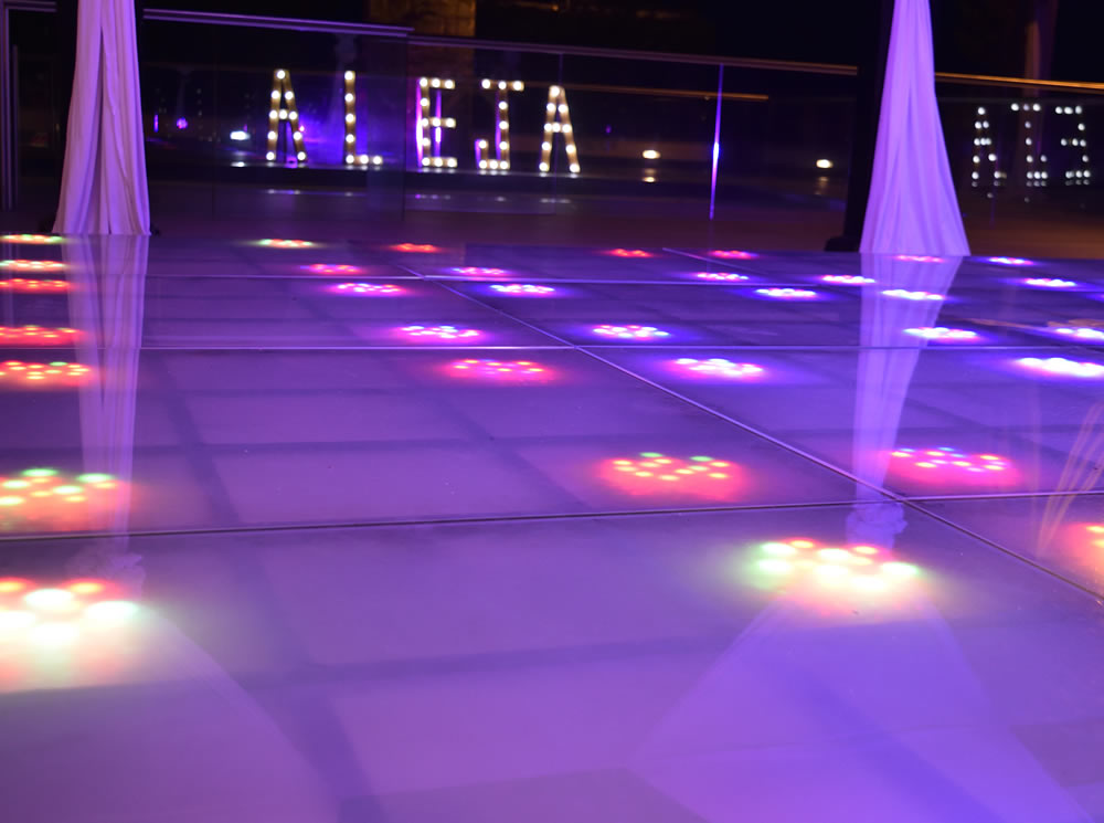 nombre quinceañera iluminado